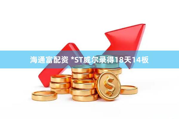海通富配资 *ST威尔录得18天14板